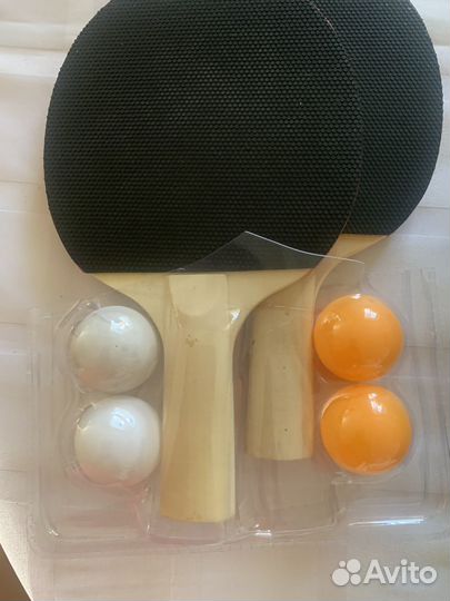 Ракетки и мячи для настольного тенниса