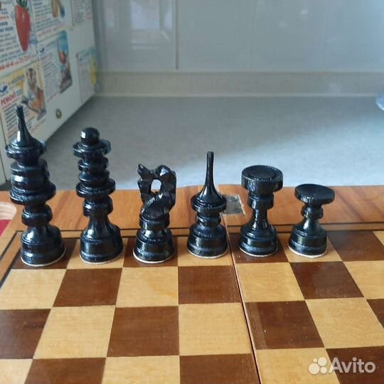 Шахматы деревянные