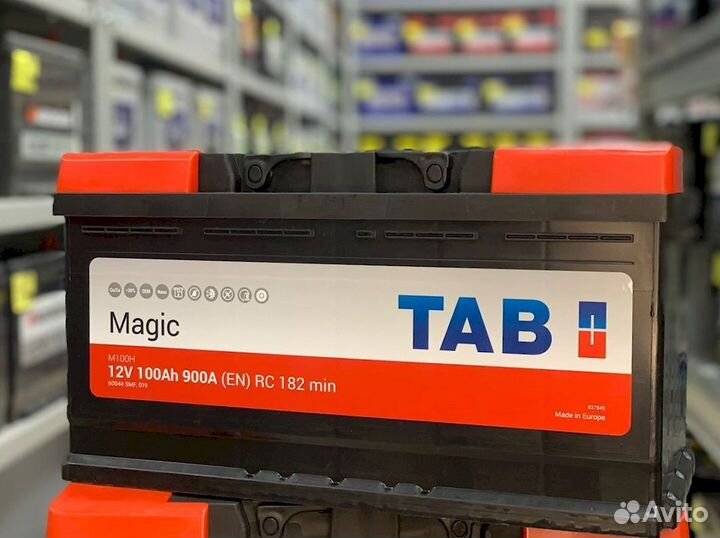 Аккумулятор новый TAB magic 100 Ач