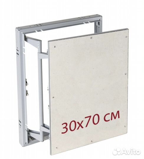 Ревизионный люк нажимной 30х70