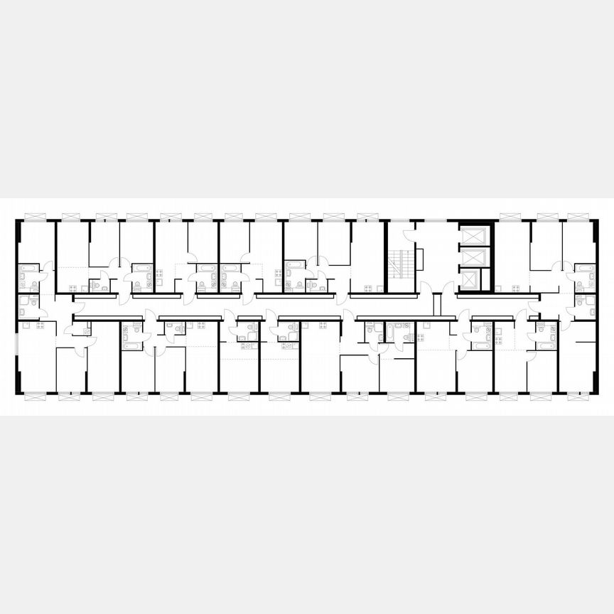 2-к. квартира, 57,8 м², 20/24 эт.