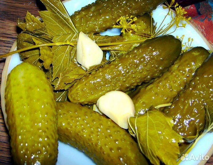 Огурцы соленые