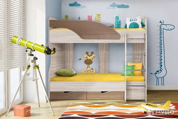 Кровать двухьярусная