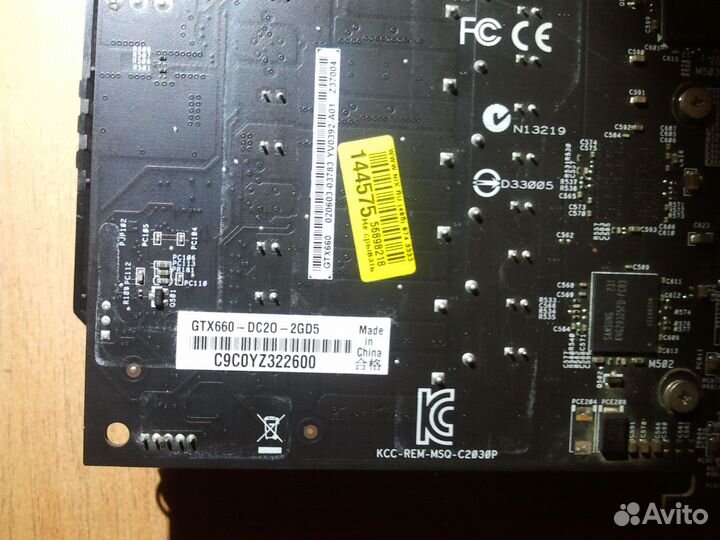 Видеокарта asus GeForce GTX 660 (GTX660-DC2O-2GD5)
