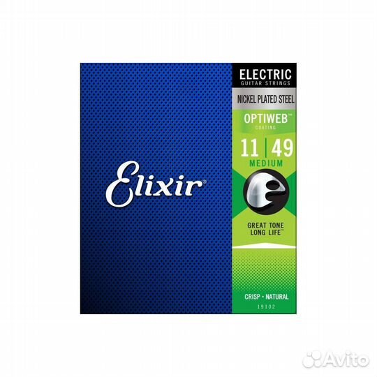 Струны для электро гитары Elixir