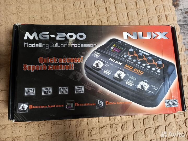 Гитарный процессор Nux MG-200