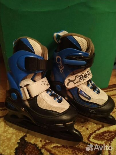 Коньки раздвижные р. 26-29