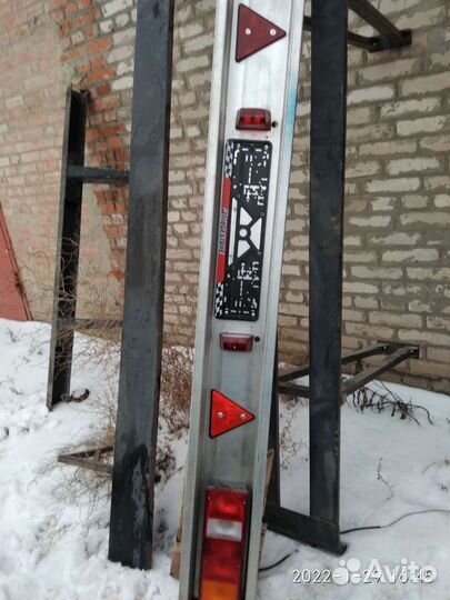 Задний бампер причал