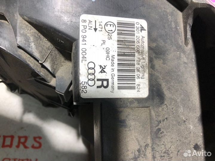 Фара галогеновая правая Audi A3 8P BSE 1.6 2008