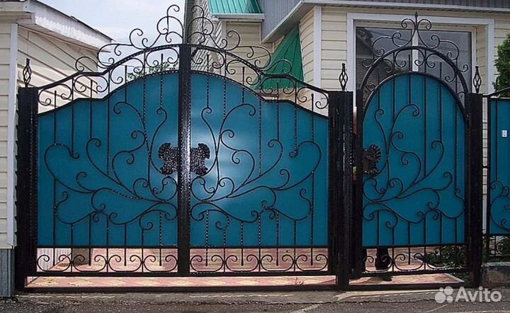 Кованые ворота и калитки