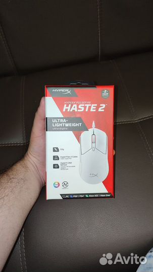 Мышь компьютерная Hyperx Pulsefire Haste 2