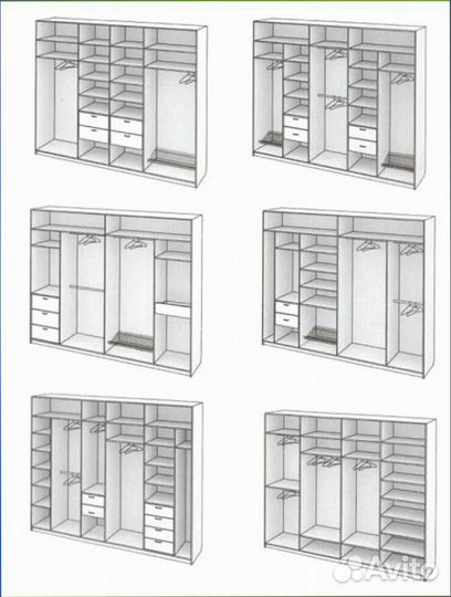 Распашной шкаф на балкон с Фабрики