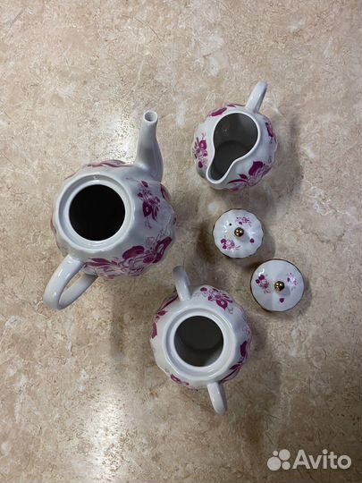 Фарфоровый сервиз лфз Пионы