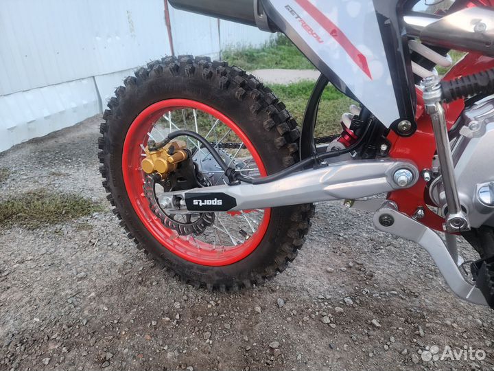 Питбайк 125 м3 с фарой и электростартером