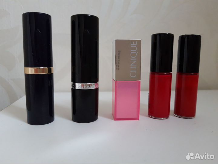 Помада E.Lauder, E.Arden, Clinique, блеск Lancome