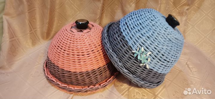 Плетёные изделия из бумажной лозы Подарки