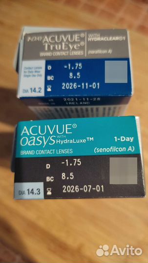 Линзы контактные Аcuvue 30 шт