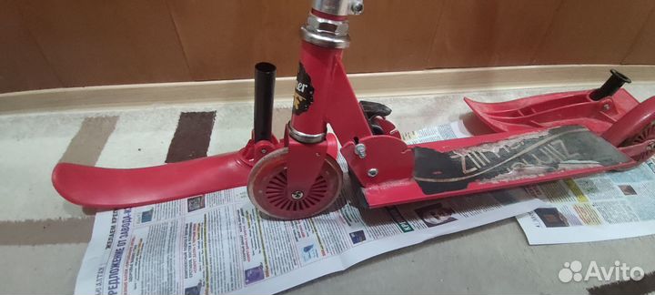 Самокат снегокат