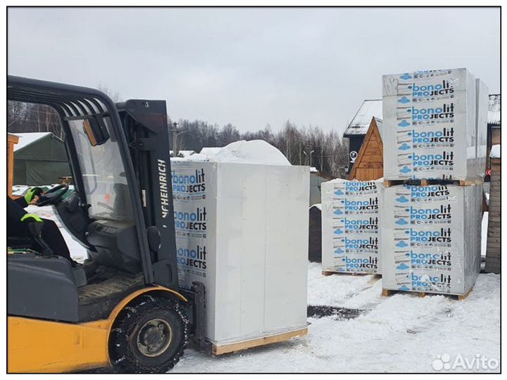 Газобетонные блоки bonolit d500