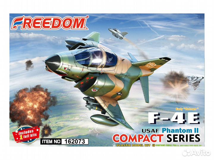 Сборная модель самолета Freedom Model Kits 162073