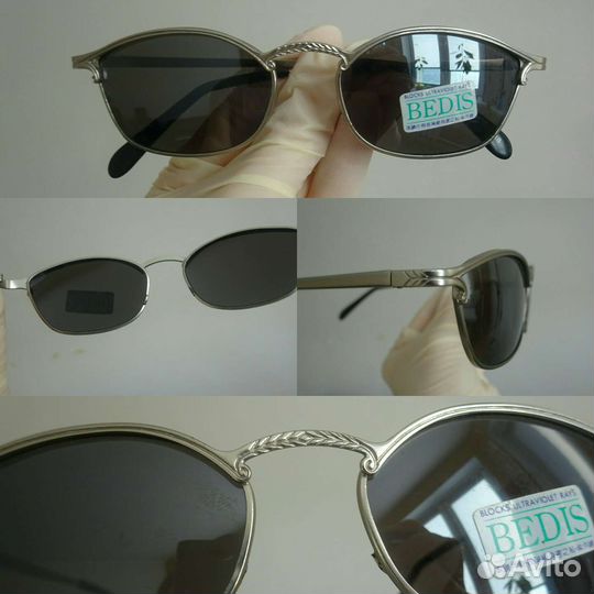 Солнцезащитные очки 90е брак (метал. оправы)