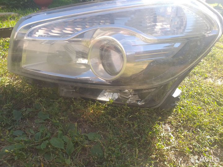 Фара левая ниссан кашкай j10 рестайлинг