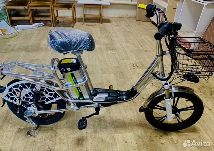 Электровелосипед minako v8 pro +2 АКБ 60в/20ач