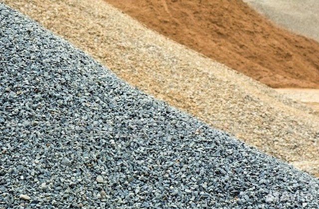 Мытый песок природный песок с кареьра