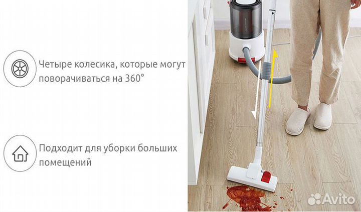 Пылесос бытовой Xiaomi Deerma TJ200