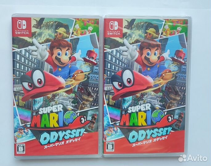 Super Mario odyssey nintendo switch (новый)