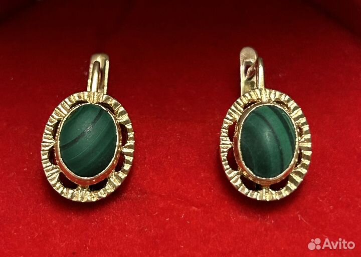 Серьги золотые 583 СССР