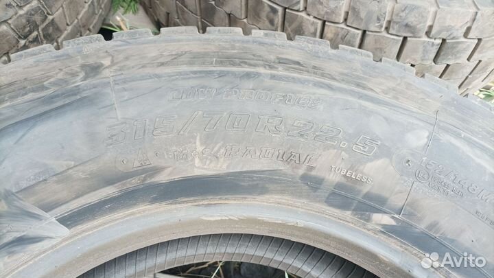 Шины 315 70 22.5 бу Bridgestone