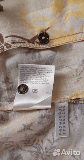 Женская блузка из льна и хлопка, Canda, 50-52