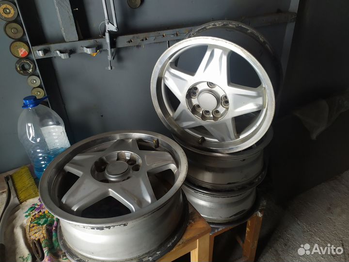 4 Диска R15 с двойной сверловкой 4x114.3 5х114.3