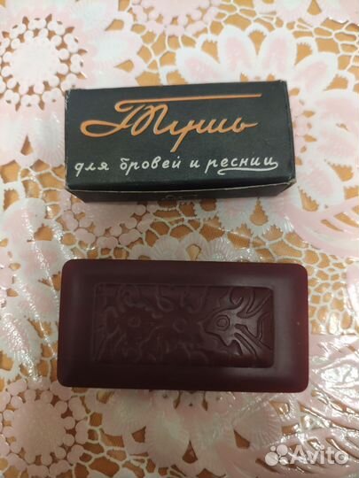 Флакон от духов СССР, тушь для ресниц