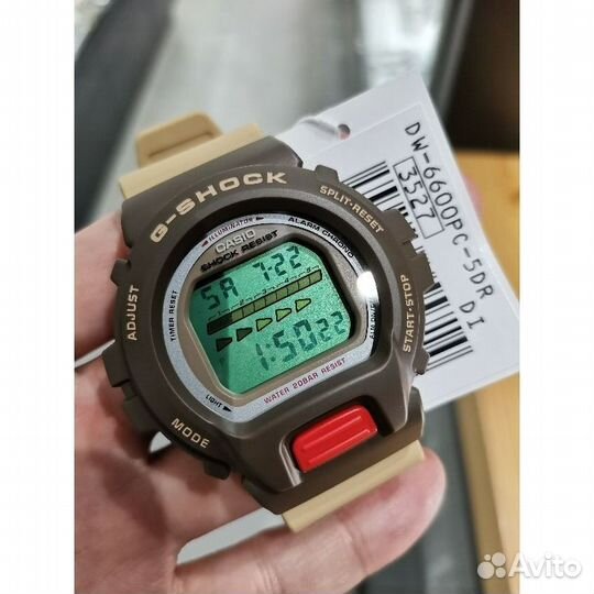 Оригинальные часы Casio G-Shock DW-6600PC-5E