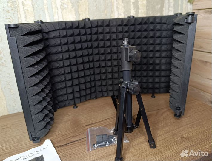 Акустический экран для микрофона, 5-и секционный