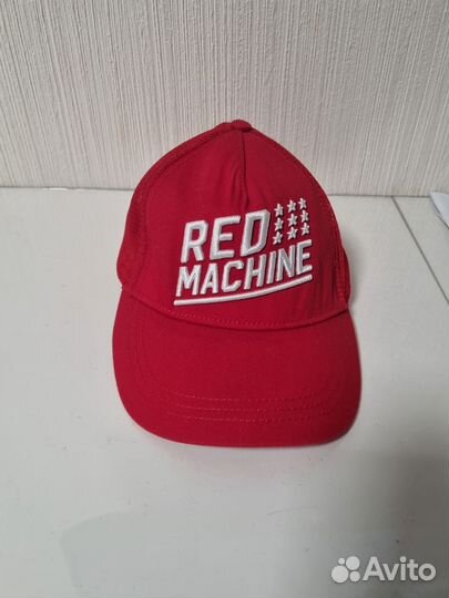 Бейсболка мужская Red Machine красная