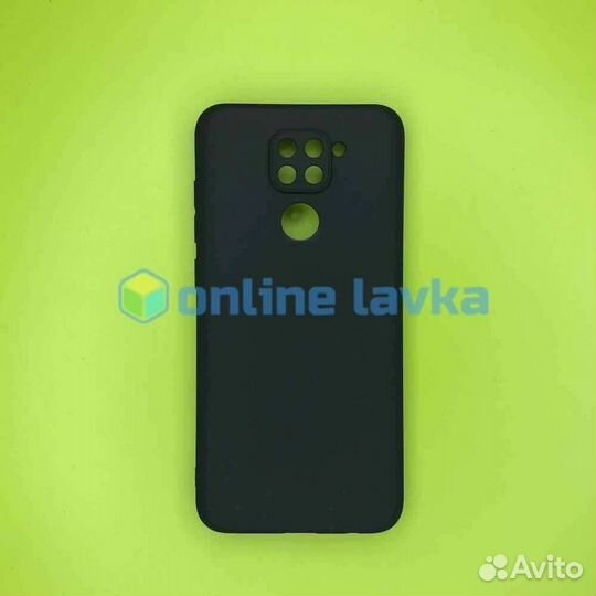 Чехол силикон для Xiaomi Note9 1мм черный