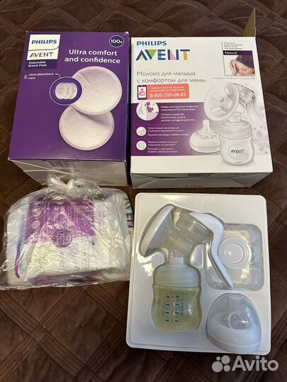 Молокоотсос avent ручной