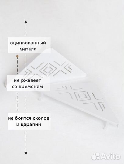 Полка для ванной