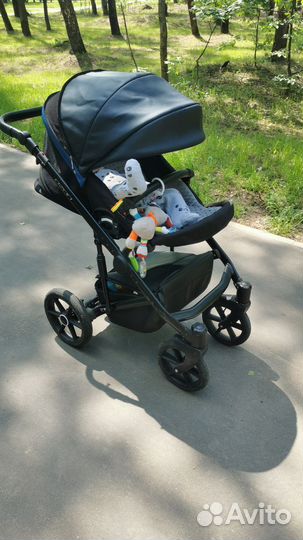 Коляска 3 в 1 Riko ozon