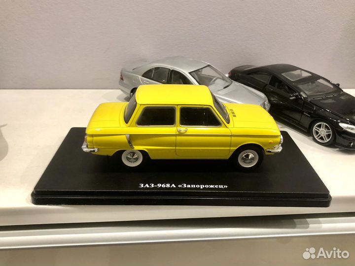 Модель автомобиля Ушастый зопорожец заз-968А 1:24