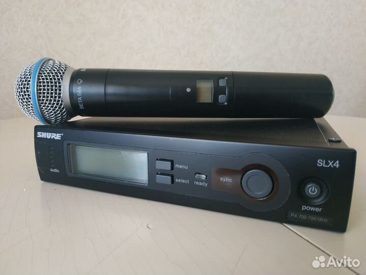 Shure SLX24E/Beta 58 P4 702-726 MHz Оригинал
