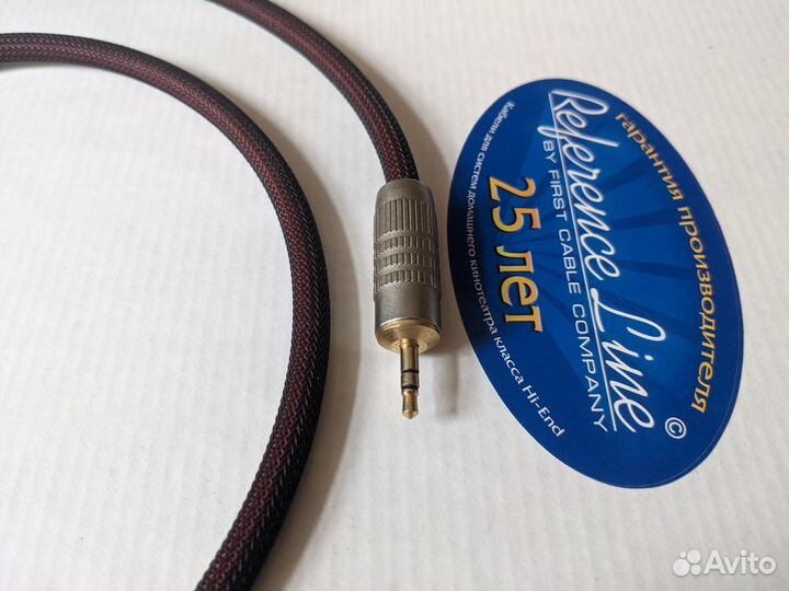 Межблочный кабель Reference Line 2xRCA на jack 3.5