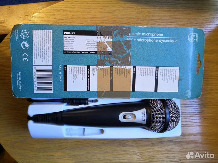 Микрофон Philips SBC MD140