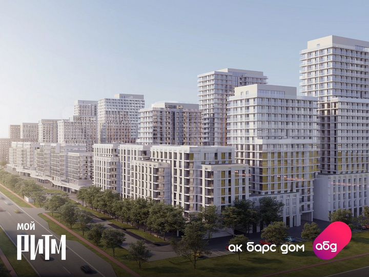 2-к. квартира, 61,5 м², 9/25 эт.