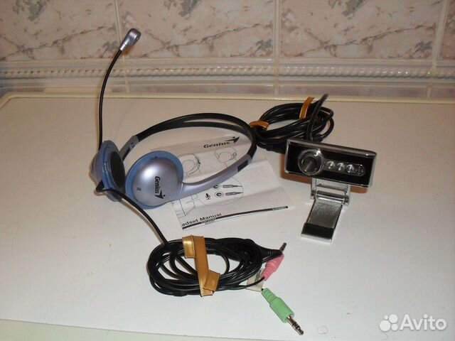 Гарнитура и в/камера для компьютера