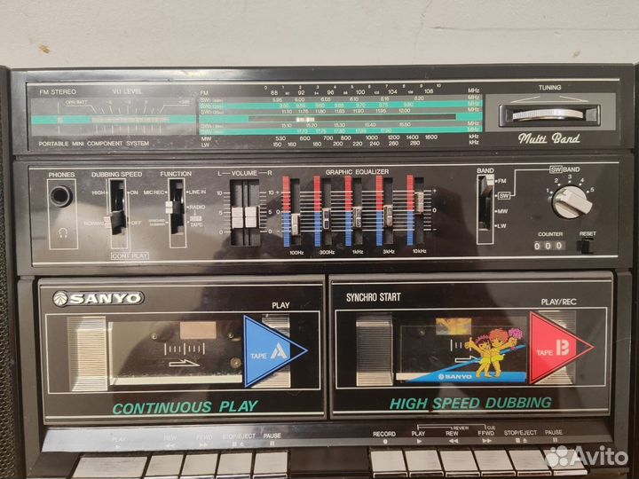 Магнитофон Sanyo MTW 5 Япония