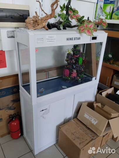 Фабричные аквариумы бренда Minjiang